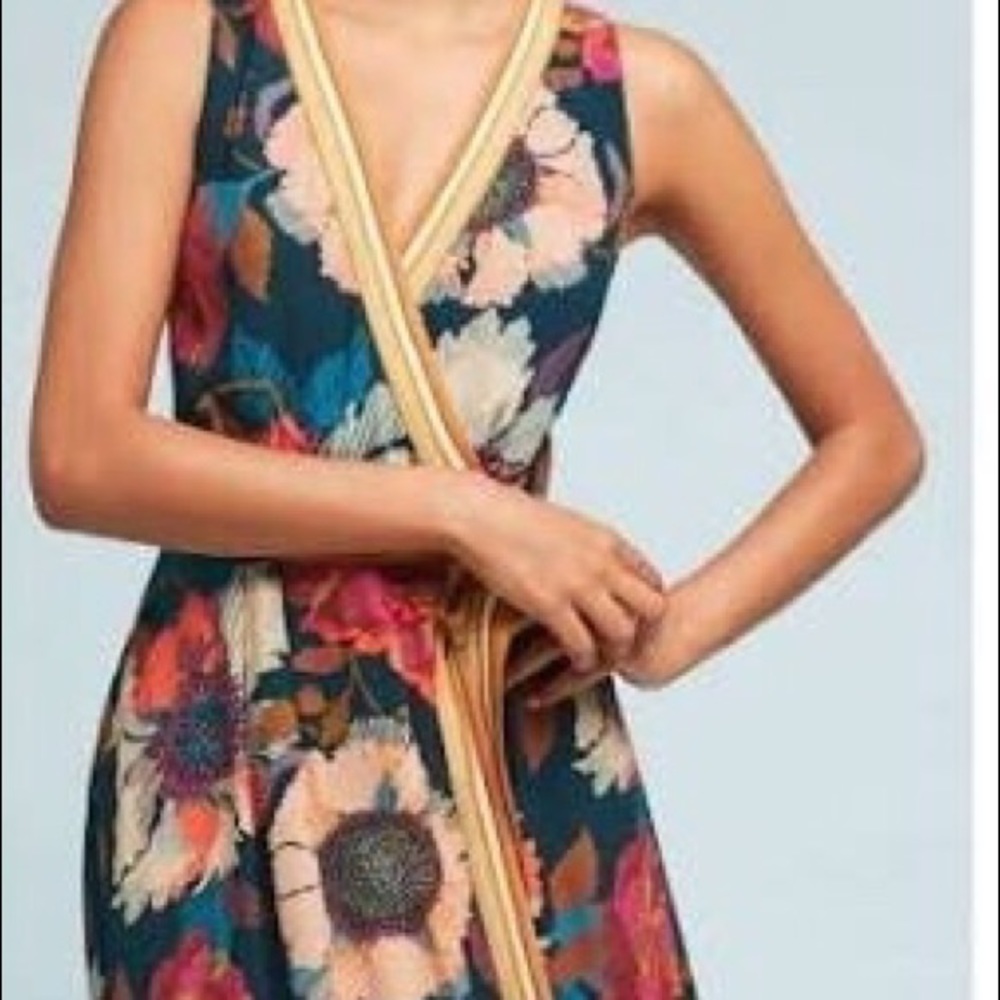 Maeve Floral Spring Dress by Anthropologie